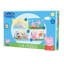  Peppa malac Home puzzle 4 az 1-ben puzzle, kirakós