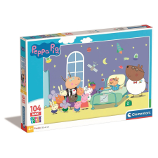 Peppa malac Hospital 104 db-os maxi puzzle Clementoni puzzle, kirakós