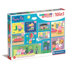  Peppa malac Life 10 az 1-ben puzzle Clementoni puzzle, kirakós