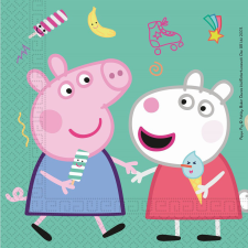 Peppa malac Messy Play szalvéta 20 db-os party kellék
