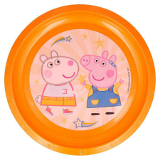 Peppa Malac műanyag lapostányér babaétkészlet