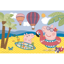 Peppa malac nyaralás MAXI padló puzzle - 24 darab puzzle, kirakós