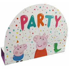 Peppa malac Party meghívó 8 db-os party kellék