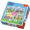 Peppa malac Peppa malac 4 az 1-ben puzzle
