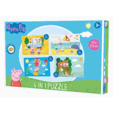 Peppa malac Peppa malac puzzle 4 az 1-ben puzzle, kirakós