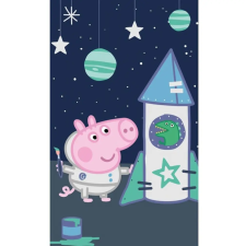 Peppa malac Peppa malac Space kéztörlő, arctörlő, törölköző 30x50 cm lakástextília