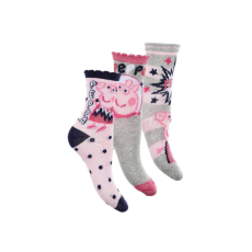 Peppa malac Sparkle Steps gyerek zokni 23/26