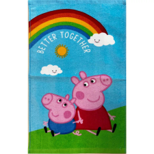 Peppa malac Together kéztörlő, arctörlő, törölköző 30x50 cm lakástextília