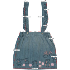 Peppa Pig Lány Ruha (Méret: 116) lányka ruha