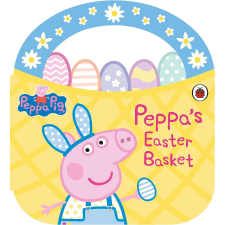 Peppa Pig: Peppa's Easter Basket Shaped Board Book idegen nyelvű könyv