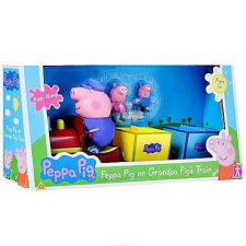 Peppa Pig Peppa Malac Nagyapi vonatja Játékkészlet hanggal és figurákkal játékfigura