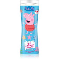 Peppa Pig Shower gel & Shampoo tusfürdő gél és sampon 2 in 1 gyermekeknek Cherry 300 ml sampon