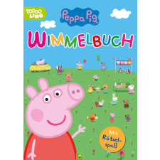  Peppa Pig Wimmelbuch idegen nyelvű könyv