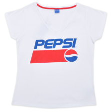 Pepsi White női rövid póló, felső M női póló