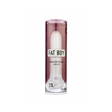 Perfect Fit Fat Boy Checker Box - péniszköpeny (19cm) - tejfehér péniszköpeny
