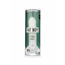 Perfect Fit Fat Boy Thin - péniszköpeny (17cm) - tejfehér péniszköpeny
