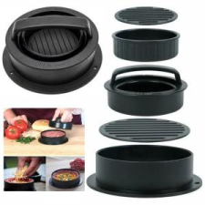  Perfect Home Hamburger/húspogácsa készítõ ~12,5 cm mûanyag 10473 konyhai eszköz