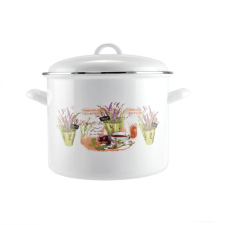  Perfect Home Levendula Zománcozott fazék 16 cm+fedő 14224 edény