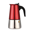 Perfect home Metal Red kotyogós kávéfőző 4 személyes alumínium indukciós