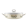 Perfect home Oliva Zománcozott szeletsütő lábas 28 cm+üvegfedő 14836