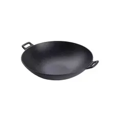 Perfect home Wok öntöttvas nagyméretű 50cm edény