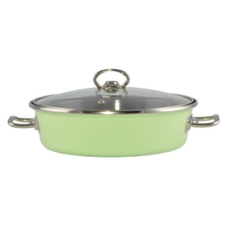 Perfect home Zománcozott felületű sekély edény 2,6 l 24 cm edény