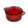 Perfect home Zománcozott öntöttvas lábas 26cm, 5,2l piros 10566