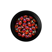 Perfect Nails 3D Holo Drops - Körömdíszítő Strasszkő Red körömdíszítő