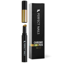 Perfect Nails Chrome Pen - Krómpor Körömdíszítő Toll - Holo Arany körömdíszítő