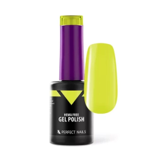 Perfect Nails HEMA FREE Gél Lakk - Neon Yellow - 8ml lakk zselé