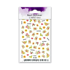Perfect Nails Körömmatrica - 3D Sunny Flowers körömdíszítő