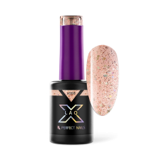 Perfect Nails LacGel LaQ X Gél Lakk 8ml - Peach X068 - Sparkle lakk zselé