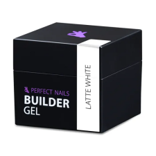 Perfect Nails Latte White Builder Gel Építő Zselé 50g műköröm zselé
