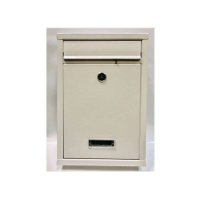 Perfekto Postaláda Állított Fehér Színben postaláda