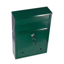Perfekto Postaláda Kocka Zöld Kétoldali Bedobónyílással postaláda