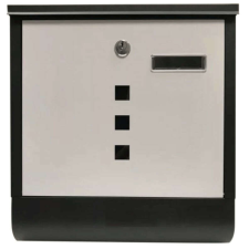 Perfekto Postaláda Start Design Fekete-Fehér Újságtartóval postaláda