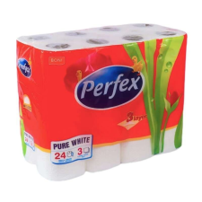 Perfex 3 rétegű Toalettpapír 24 tekercs papírárú, csomagoló és tárolóeszköz