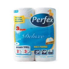 Perfex Kéztörlő tekercses háztartási PERFEX Boni 3 rétegű 2 tekercses higiéniai papíráru