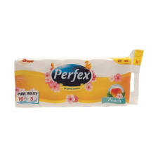 Perfex Toalett papír PERFEX 3 rétegű 10 tekercses barack higiéniai papíráru