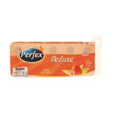 Perfex Toalett papír PERFEX Deluxe 3 rétegű 10 tekercses barack higiéniai papíráru