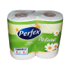 Perfex Toalettpapír PERFEX Deluxe 3 rétegű 4 tekercses kamilla