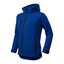 Performance softshell kabát gyerek királykék 134 cm/8 éves gyerek kabát, dzseki