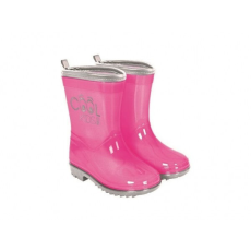  Perletti félig átlátszó gumicsizma fényvisszaverő szegéllyel - 30 31 Pink méret