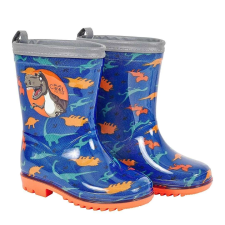 Perletti gumicsizma fiúknak, Dino modell, Cool Kids Collection, 24-25 EU gyerek csizma, bakancs