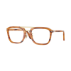 Persol PO0204V 960 Striped Brown Demo Lens szemüveg