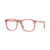 Persol PO3337V 1198 Transparent Red DEMO LENS szemüveg