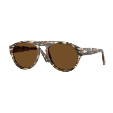 Persol PO3370S 122157 Amber Brown/Pirate Black Brown Polar napszemüveg