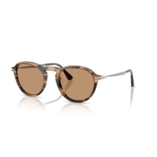 Persol PO3383S 123653 STRIPED BLACK & GREISH BROWN BROWN napszemüveg napszemüveg