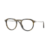 Persol PO3387V 1237 PIER Striped Black & Olive Green Demo Lens szemüveg
