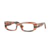 Persol PO3388V 1233 Striped Red & Green Demo Lens szemüveg